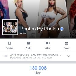 130,000! Likes!!!! Ur Boy is growing and networking  like a monster to get the Photos By Phelps seen and expanding the brand. #maryland #model #photography #glam #curves #dmv #eyecandy #stacked #baltimore #photosbyphelps #photolife #photography #published