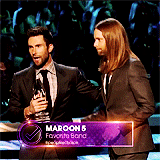 troublefindsme:  GET TO KNOW ME MEME: [4/5] favourite singers → Maroon 5.  “Not