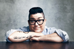 literarylitchfield:Did You Know?  In December 1993, Lea DeLaria hosted Comedy Central’s Out There, the first all-gay stand-up comedy special. [Source]