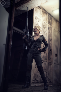 ladydaniela89:    I am Sniper Wolf and I always kill what I aim at.-Metal Gear SolidPhoto: Manuel Moggio PhotographyLocation: Italy