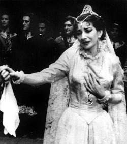 orwell:  Maria Callas, Lucia di Lammermoor, 1955