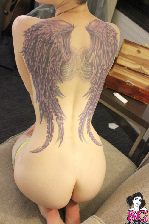 past-her-eyes:  Essence Suicide Sweet tattoo, for more visit past-her-eyes.tumblr.com