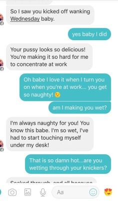 sugarpussies:  When my girl is at work and misses me ❤️. She’s so naughty 