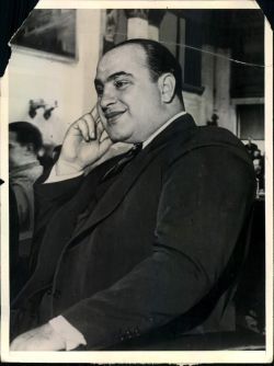 omerta-fashion:  Capone and his Prohibition Booze…
