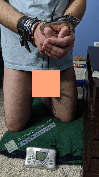 Hmm&hellip;This sub is in quite a bind. What&rsquo;s going on here?So  this sub is clearly in quite a &ldquo;bind&rdquo;, no pun intended. But why? You  guys know me&hellip;would I just put a sub in fairly basic bondage (even  though there is A LOT of