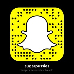 sugarpussies:  Hey cuties!  Add us on snapchat for exclusive content and even private videos from us. 5 private videos for £5 