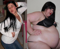 theweightgaincollection:  Layla - indeed a Fatty now!