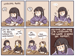 jelajade:  Daily comic 16/30 I genuinely worry about this a lot Classmate is supposed to be the lovely Emily 