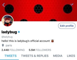 jakcfrost:  🐞 miraculous ladybug social media au 🐞 FANGIRL  - in which marinette has a fan account dedicated to adrien and adrien has a fan account dedicated to ladybug. that’s it, that’s the au. a lot of ladrien, as you might have guessed,