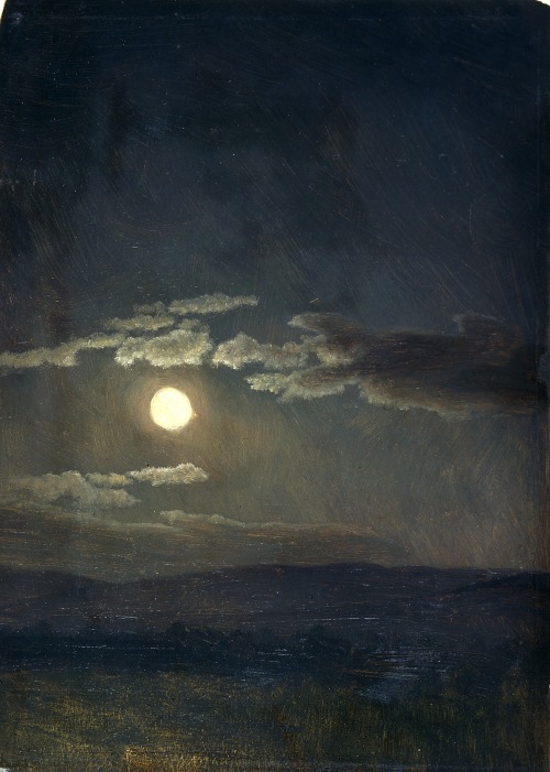 Porn photo colourthysoul:  Albert Bierstadt - Cloudy