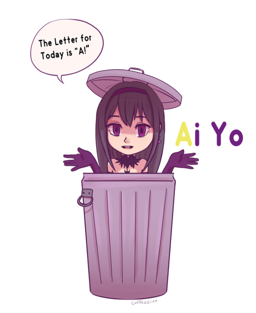Homura the Devil Grouch, teaching everyone about true love! It’s transparent, too! 