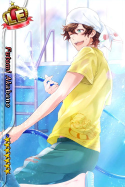 tsubakirindo: The cards of the first part of the Pool ScoutThe other cards will be released with the second part, which will start on 15th August.  