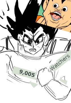 OVER 9000 WATCHERS ON DEVIANTART THANK YOU, NOW I TRULY AM A SUPER SAND LESBIAN