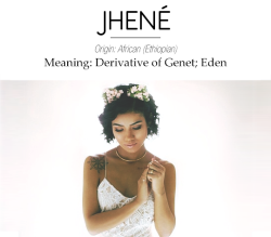 trevorstmcgoodbody:  jhené aiko + name meanings ↳ inspired by (✗) 