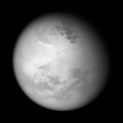 Northern Summer on Titan #nasa #apod #ssi #jpl #esa #cassiniimagingteam #titan #moon #saturn #planet #solarsystem #cassini #spaceprobe #spacecraft #space #science #astronomy