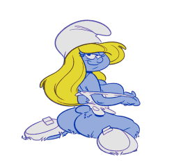 slewdbtumblng:Why i’m seeing so many Smurfettes lately? is that a bad thing?~ ;9