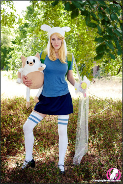 Nsfwgamer:  Mira Shiver As Fionna For Cosplay Deviants Nsfw Gamer ~ Website ~ Facebook ~ Twitter ~ Youtube