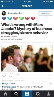 melinatedwinter:  sonoanthony:  babyhairbeard:  smidgetz:  illumahottie:  So Marc Jacobs clocked a bitch.  He hit her with the I’m gonna pray for you. 😫  he opened with girl and closed with #youwannacomeforme these antics  “Sincerely and disrespectfully”