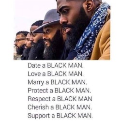 luckicharmzzz:  lovesexy43:  Miss loving a black man.. :(  Kings 😍😍😍😍