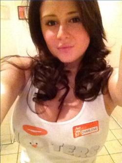 Fuck, my big sister started working at Hooters. I can&rsquo;t take it. I already jack off to those big ass titties every night. I used to feel guilty, but now I just want to find a way to fuck her senseless, watching those boobs slap around while her