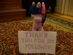 slice-of-life-twilight:  Dear Readers, We have reached a milestone! My partner tells me that it is customary for blogs to celebrate when they have gotten a certain number of followers, so I decided to write all 100 of you (well, actually it is now all