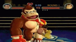 All of Donkey Kong&rsquo;s showboating here, reminds me of the showboating and taunts that nigga Anderson Silva did in his last fight. Then he got KNOCKED THE FUCK OUT!