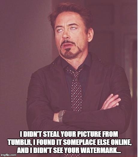 simplyafuntime:  hplessflirt:  marriedandfucking:  Just a typical day in our (and a tons of others) Tumblr messaging via the Robert Downey Jr. “Face You Make” meme.    