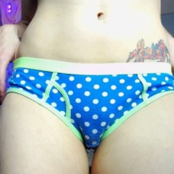 Blue with Neon Polka Dot Panties! by @o0Pepper0o https://www.manyvids.com/StoreItem/41452/Blue-with-Neon-Polka-Dot-Panties!/ @manyvids