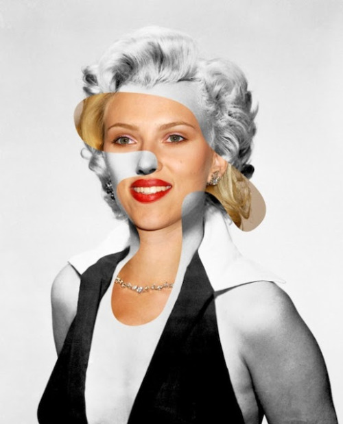 candypriceless:  Classic vs. Contemporary  ‘Iconatomy’, collages by George Chamoun 