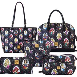 disneylifestylers:  New Dooney and Bourke Disney Princess collection being released April 25th 