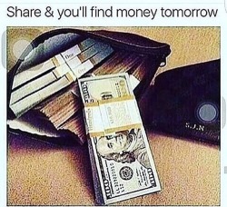 tarynel:  crime-she-typed:  grandpaq:  karayray1:  mjayyy99:  With how much I’m stressed about money I really need to find some🙏🏾  Yall better not be fuckin lyin to me.  I found my light bill.. 😐  ^^yep that sounds like my luck right there