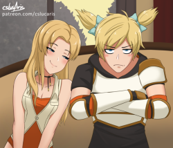  #270 - Siblings&ldquo;I wanna disown my entire family.&rdquo;  &ldquo;Oh Jaune. There is no escape~&rdquo; Follow me on my twitter because tumblr is going to heck soon~ twitter = twitter.com/cslucaris and twitter.com/CSLucarisSideB