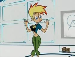 yiffmeister:  bee-shrek-test-in-the-house:  im pretty sure that johnny test was the first show to oversexualize genderbends  johnny breast 