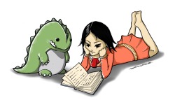 youreawizardlara:Gah I’m just in love with precious Sarada! Papasuke gave her a stuffed toy dinosaur, just like the one he had when he was little. No one can convince me otherwise. All characters belong to Masashi Kishimoto