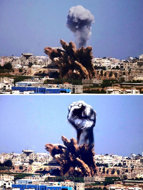 XXX PALESTINE-GAZA: Gaza Artist Turns Israeli photo
