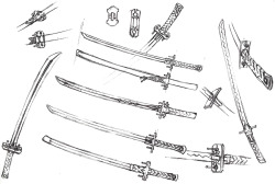 h0saki:  Weapons and accessories designs