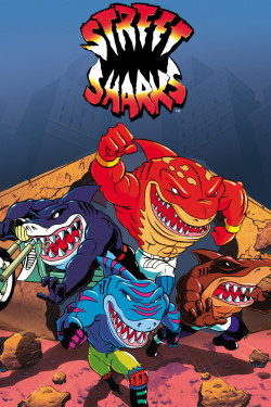 kogeikun:  club-ace: Street Shark Contests Do you remember Street Sharks? One of those TV series in the wake of the TMNT high, well they are getting a reboot (Wow a 90s reboot, what a surprise) but in this case you can win some money from it. The current