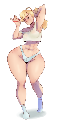 neronovasart: sunnysundown: freckly friday  Oh my lord I hope I can’t catch an open spot for your commission someday, I need more of her  ;9