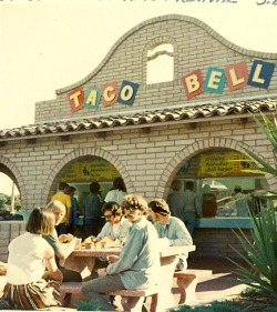 tyleroakley:  witstream:   Creedence Clearwater Revival dining at Taco Bell in 1969  “I have gotten more response to that photo I retumbled of Creedence Clearwater Revival at a Taco Bell than anything else I’ve done in my life” — John Hodgman