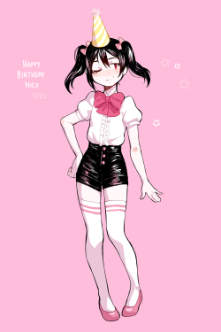 alexiadraws:  hbd to the #1 idol in the universe. its ur day nico. 