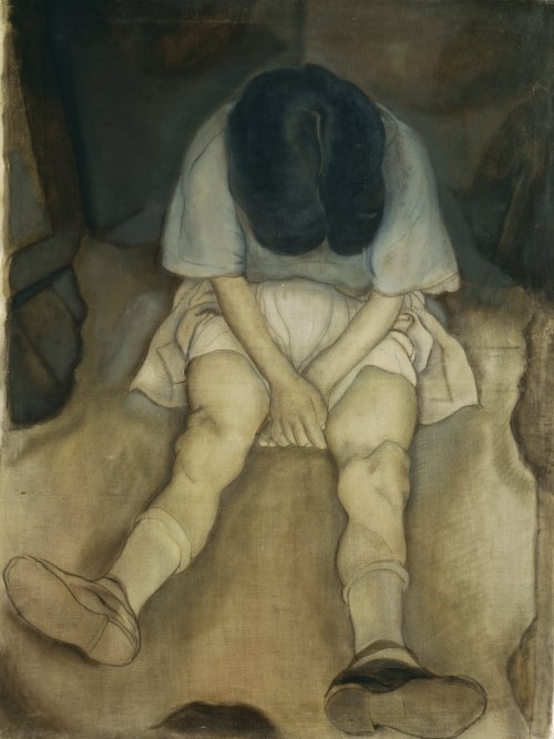 carlos-saenz-de-tejada:  A sad girl, 1921, Carlos Saenz de Tejada