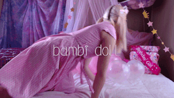dumdolly: Birthday Girl ~12:32 ~ Ű.99 Happy birthday to me!! I open up my bedroom door to find balloons and a birthday sash and….whats this? presents?! I rip open up the box on top to find a pink rabbit dildo, pull off my panties and fuck myself with