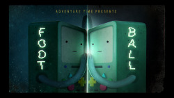 Football - title carddesigned by Lyle Partridgepainted by Joy Angpremieres Friday, November 6th at 8/7c on Cartoon Network