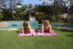 Back Home In Bali With These Two Beautiful Girls