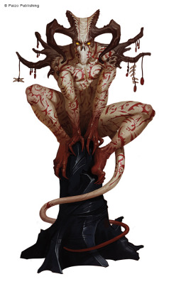 creaturesfromdreams:  madcat-world:  Corruption Demon - Andantonius  —-x—-  More: | Demons | Random |CfD Amazon.com Store|