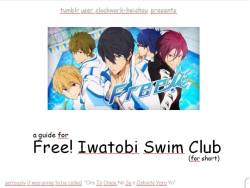 clockwork-heichou:    a friend wanted me to explain free! to her, so i made this please dont hate me 