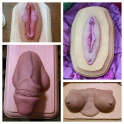 My buddy, @chipsouper, is a lunatic but if you want your body immortalized in clay or enjoy art please check out his work. Order some grade A cocks and pussys today! #clay #art #pussypower #lips #penis #supportthearts #orderart #snugntug