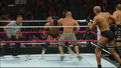 Let us all admire Antonio Cesaro as he bounces up and down! 