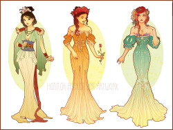 neverbirddesigns:  Postcards of each re-imagined princess are now available in my Etsy store. Please use coupon code JANSALE2015 for a 10% discount! 