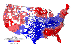 Laughingsquid:  A Map Comparing The Use Of ‘Um’ Versus ‘Uh’ In The United